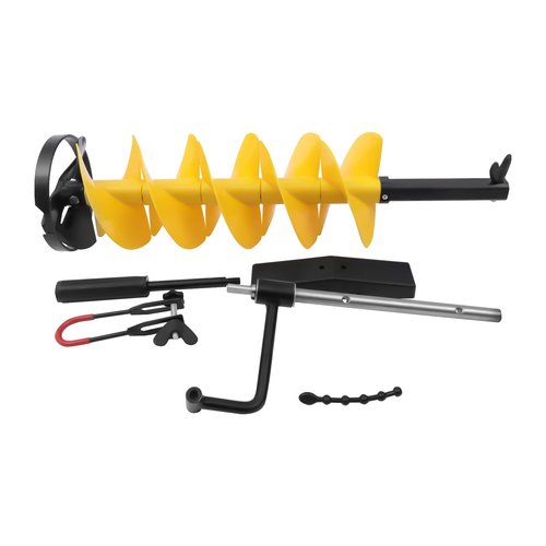 DUIBAII Cordless Nylon Ice Drill Auger, Nylon Corless Ice Augers, Electric Drill Adapter, Float Feature, Impact Resistant, for Ice Fishing and Outdoor Drilling