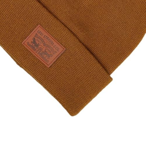 Levi's Men's All-Season Hero Beanie Soft Knit Cuffed Winter Hat, Warm & Comfortable Everyday Style