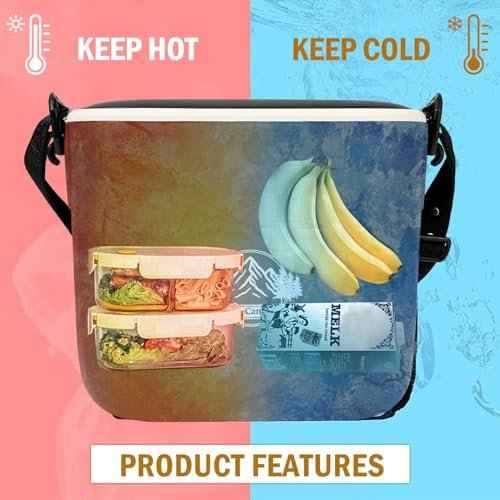 6 QT Insulated Cooler Box for Ice Beverage Food Storage Portable Ice Chest for Camping Picnic Tailgate Outdoor Use Chiller Caja Enfriadora Port?til para Camping