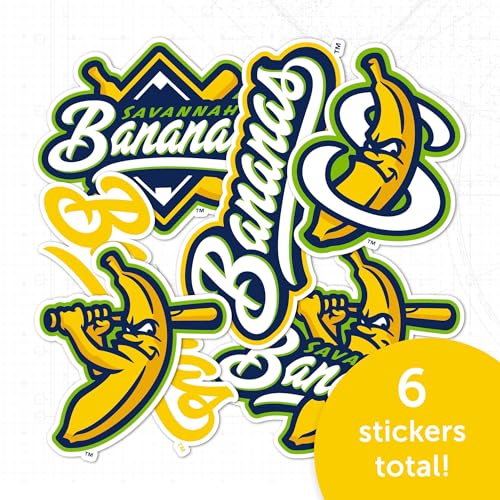 Desert Cactus Savannah Bananas Sticker Decal 5.25 x 10 Inches - Outdoor Vinyl