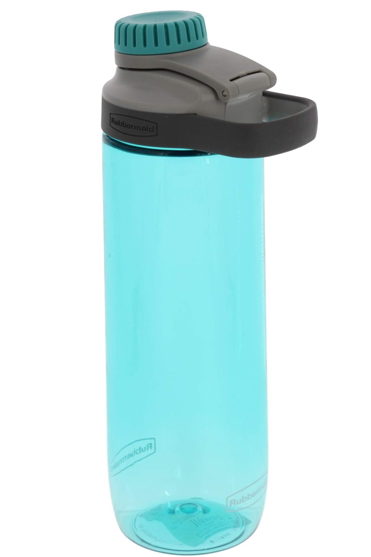 Rubbermaid Leak-Proof Chug Water Bottle, 24 oz, Aqua Waters