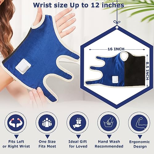 Heated Wrist Brace for Pain Relief & Recovery - For Wrist & Arm
