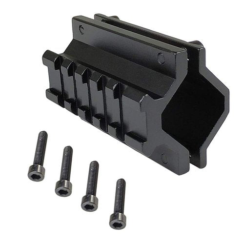 Yatrouys Scope Barrel Clamp Mount Adapter with Weaver Picatinny Rail 5 Slots