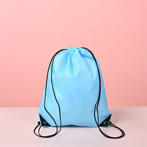 Outdoor Sports Drawstring Backpack Swimming and Fitness Bag Shopping Bag Folding Drawstring bag