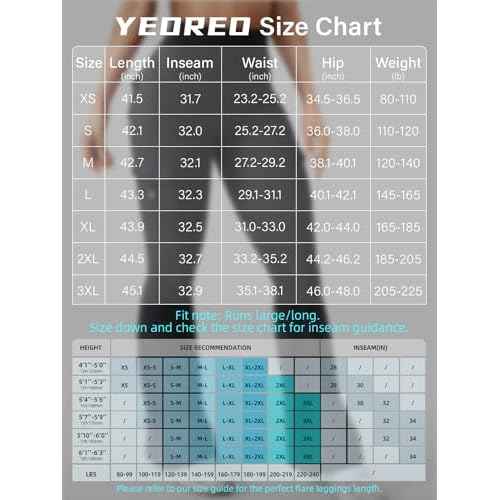 YEOREO CoreFlex Women Workout Flare Leggings with Pockets Hidden Scrunch High Waisted Cargo Gym Yoga No Front Seam Leggings