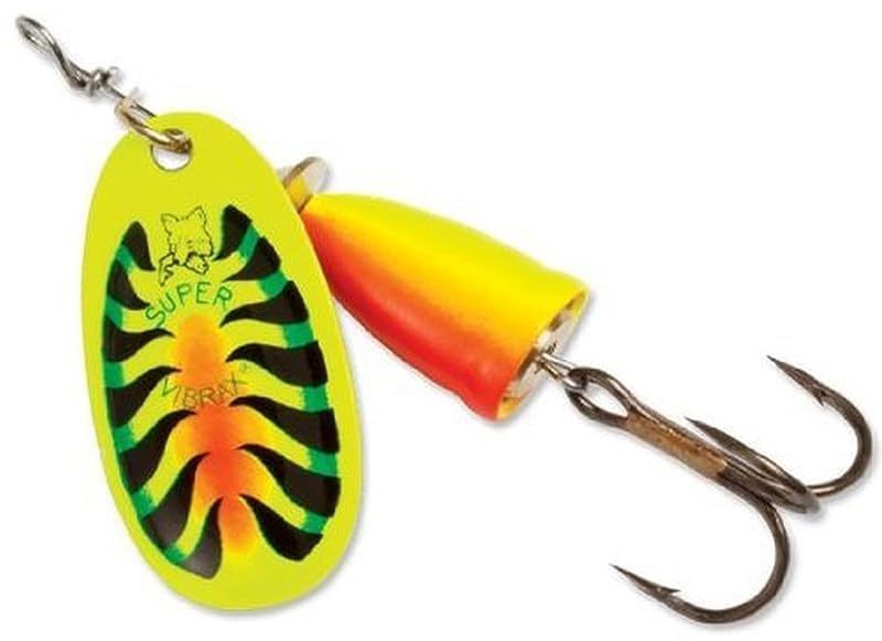 Blue Fox Vibrax Painted 5/8 oz Fishing Lure - Firetiger Variation