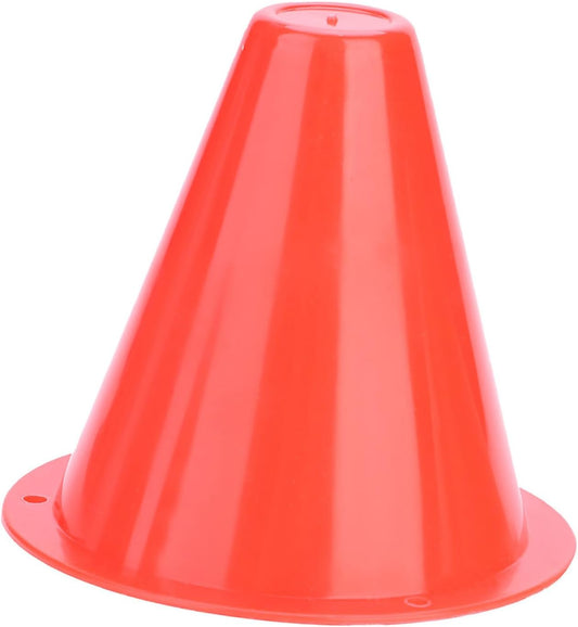 10-Pack Football Training Cones, Bracket Accessories, Obstacle Marking Set