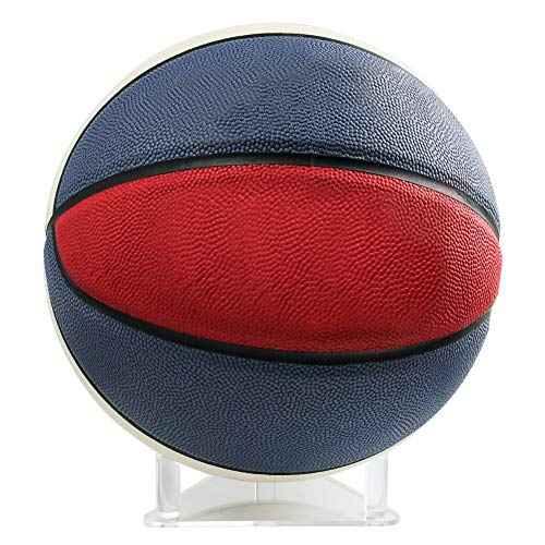 Tasybox Acrylic Ball Stand Holder, Sports Ball Storage Display Rack for Basketball Football Volleyball Soccer Rugby Balls 2 Pack