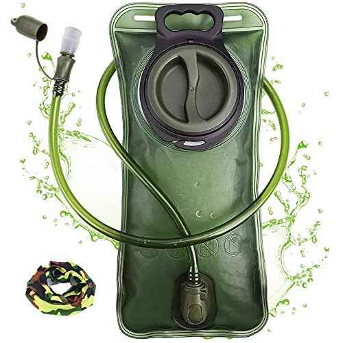 Hydration Bladder, 1.5-2-3L Water Bladder for Hiking Backpack, BPA-Free Leak Proof Water Reservoir Storage Bag, Water Pouch Hydration Pack for Camping Cycling Running