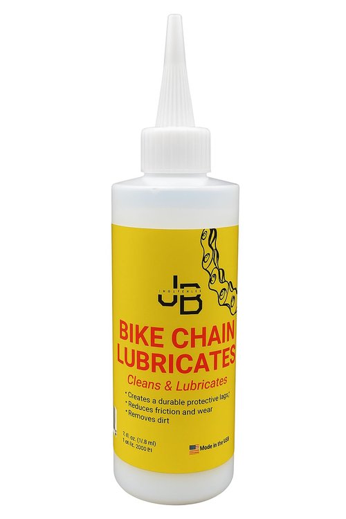 JB Industries Bike Chain Dry Lubricant, 4 oz – Long‑Lasting Bicycle Chain Lube for Dry & Dusty Conditions – Reduces Friction & Noise – Quick‑Drying Formula with Precision Drip Applicator