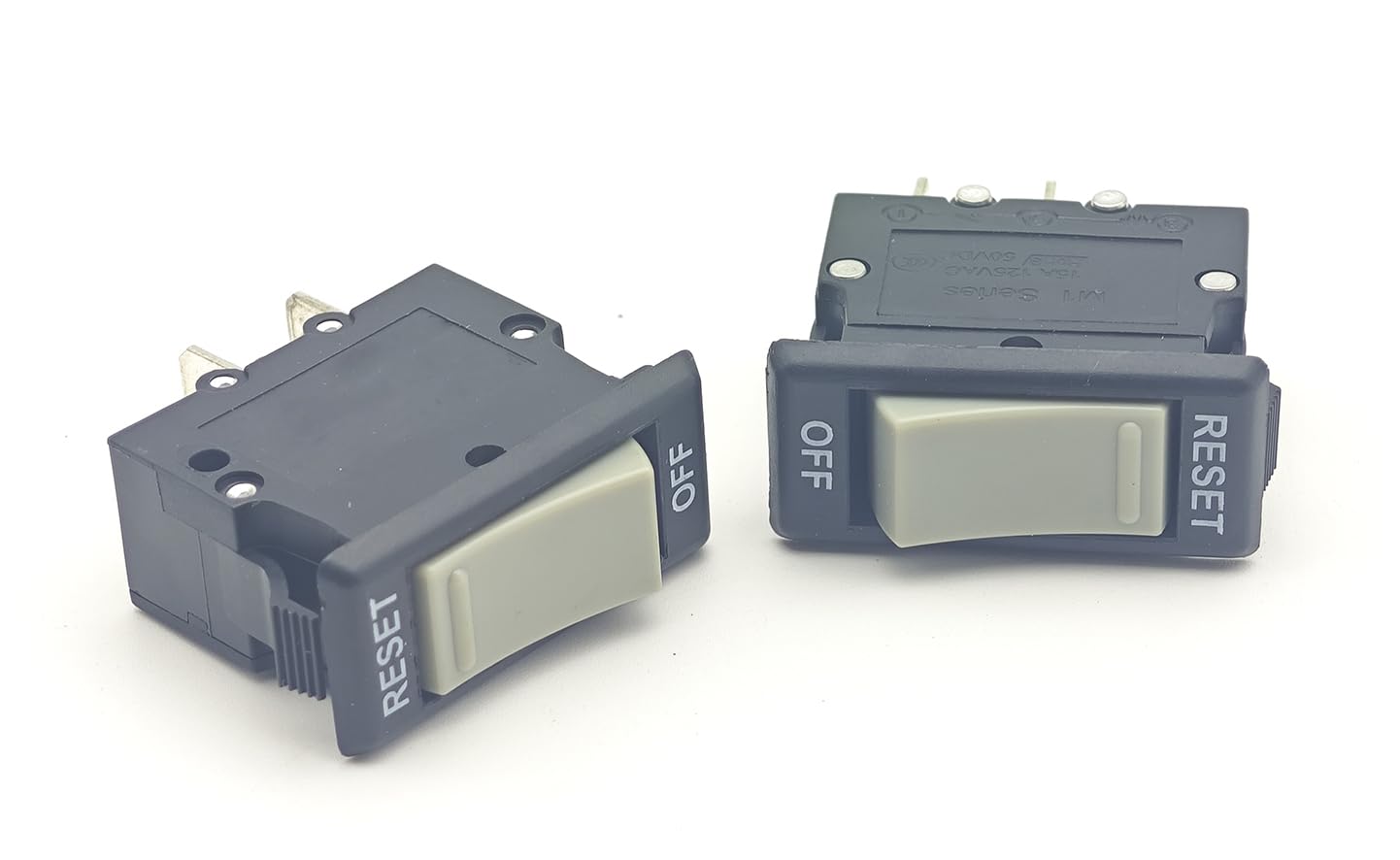 2 Pieces Power Entry On/Off Switch 186726 Works with Treadmill, Cycle Bike,15A, 125VAC, 50VDC