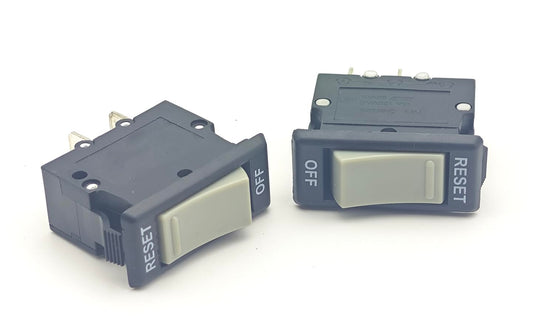 2 Pieces Power Entry On/Off Switch 186726 Works with Treadmill, Cycle Bike,15A, 125VAC, 50VDC