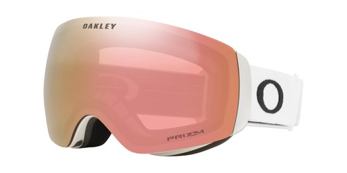 Oakley Flight Deck Matte White with Prizm Rose Gold, Medium