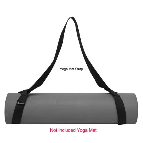 ELENTURE Large Yoga Mat Bag for Women Men, Travel Gym Bag for Pilates Office Beach Workout, Yoga Mat Tote Carrier with Mat Strap for 1/4" 1/2" Thick Exercise Yoga Mat