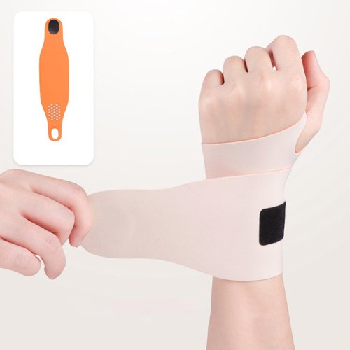Cloudool 2Pcs Wrist Compression Wrap Thumb Sports Wrist and Thumb Wrist Brace Elastic Breathable Wrist