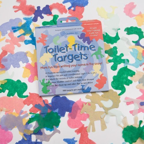 Toilet Training Targets for Boys - Animal Shapes, Fun & Motivational