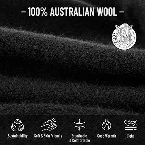 Wool Slouchy Beanie for Women,Soft Warm Beanies Hats- Lightweight & Breathable Skull Beanies Cap for Spring,Fall, Winter