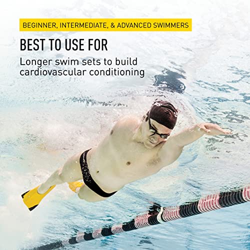 FINIS Z2 Gold Swim Fins - Natural Rubber, Male 7.5-8.5 / Female 8.5-9.5
