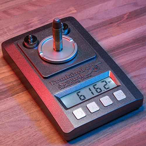 Frankford Arsenal Platinum Series Precision Scale with LCD Display, Auto Shut-Off, Case for Accurate Measurements, Reloading