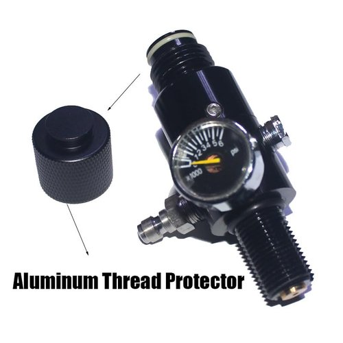 Aopkeo CO2 Compressed Air Tank Regulator Valve 5/8"-18UNF or M18*1.5 Input 4500psi for Paintball Airsoft PCP (3000psi Ouput, 5/8"-18UNF)