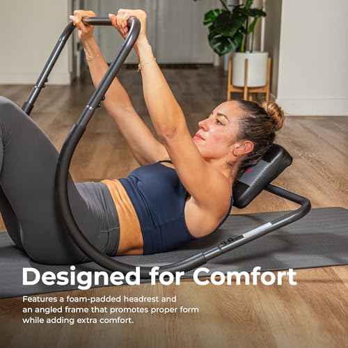 Sunny Health & Fitness Waist Trainer Ab Roller with Elbow Support, Training Wheels, Foldable for Home Gym, Abdominal Exercises, Core Strength, Glute Trainer, Crunch Workouts with Optional Dip Station