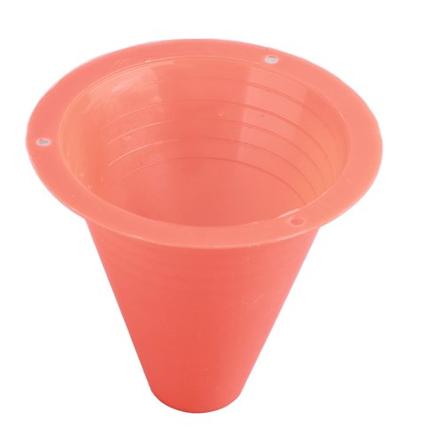 Yuecoom 10-Pack Football Training Cones, Bracket Accessories, Obstacle Marking Set (Orange)