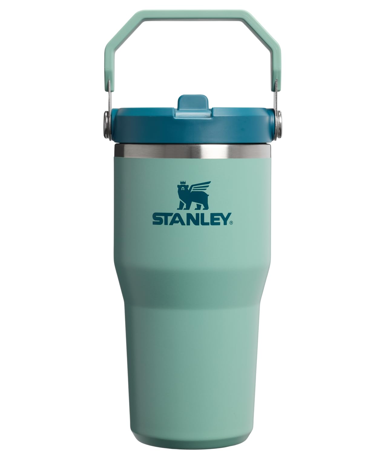 STANLEY IceFlow 2.0 Flip Straw Tumbler, 20 oz, Spring Green
