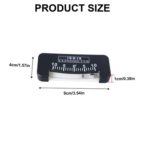 MOAIYU Danger Meter Trail Inclinometer Boats Mount High-Resolution Accuracy: Locator Heel Clinometer