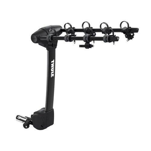 Thule Apex XT Hanging Hitch Bike Rack, Carries 4 Bikes, Perfect for Traveling with Multiple Bikes - Quick, Tool-Free Installation, Suitable for a Wide Variety of Bike Sizes and Frame Styles, Black