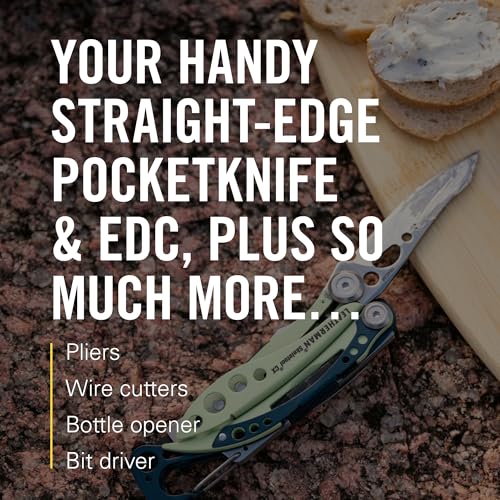 LEATHERMAN, Skeletool CX, 7-in-1 Lightweight, Minimalist Multi-Tool for Everyday Carry (EDC), Home, Garden & Outdoors, OD Green