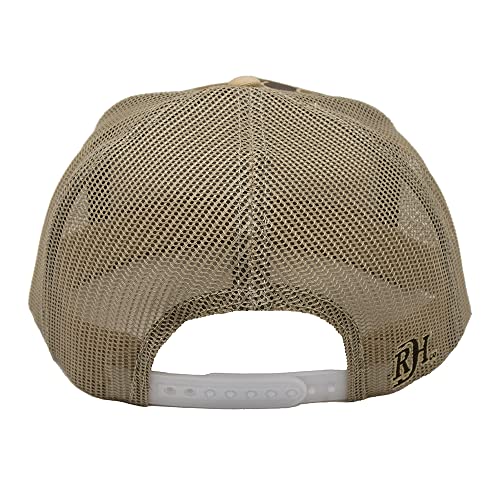 Old Skool Cool Adjustable Snapback Hat - Duck Camo/Tan