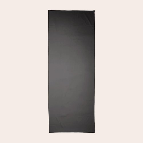 Fittest Pro Non-Slip Hot Yoga Towel with Super-Absorbent Soft Suede Microfiber in Many Colors, for Bikram Pilates and Yoga Mats. (72.00 x 26.50) Nimbus Grey