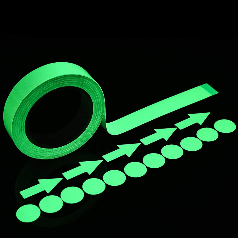 LLPT Glow in The Dark Tape 2" x 33 Ft, Green