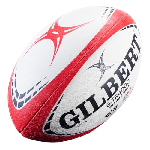Gilbert G-TR4000 Rugby Training Ball Set - Blue, Pack of 5