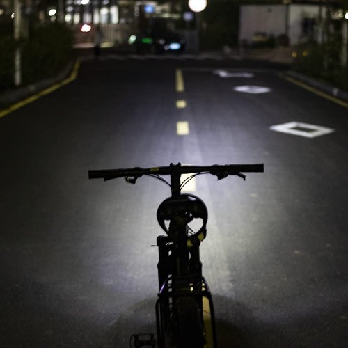 Ebike Headlight 48V 36V, 12V-60V Compatible, 2 Pin Waterproof Connector / 3 Pin SM Connector Electric Bike Front Light (2 Pin Waterproof Connector)