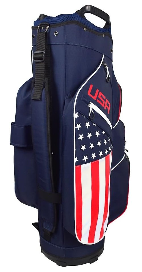 Hot-Z Golf USA Flag Cart Bag USA