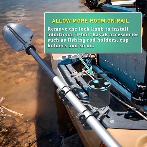 Kayak Paddle Clip Mounting Accessories - Pack of 2