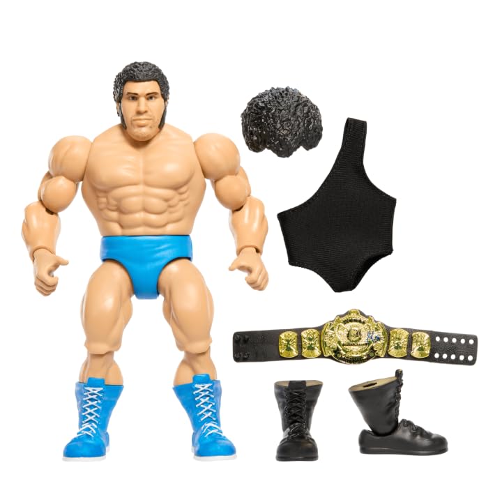WWE Andre The Giant 6-Inch Retro Action Figure, Wrestling Collectible