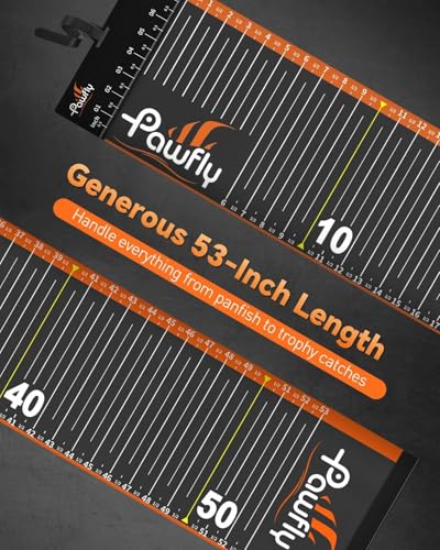 53-Inch Waterproof Fish Ruler & Measuring Tape for Anglers