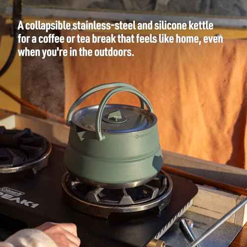 Sea to Summit Detour Stainless Steel 1.6 Liter Collapsible Camp Kettle