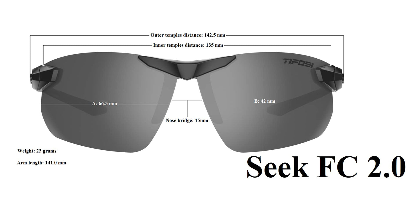Tifosi Optics Seek FC 2.0 Sunglasses (Tortoise, Brown)