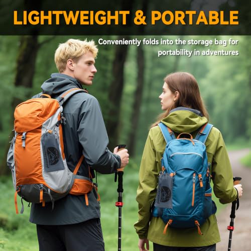 Ultralight Waterproof Tent Footprint with Heavy Duty Grommets - Gray 87x59 in