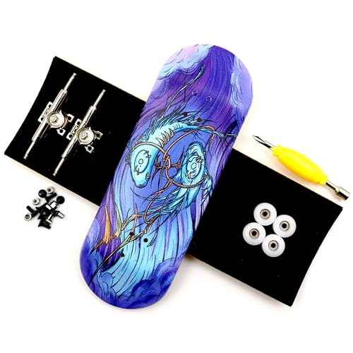32mm Pro Fingerboard 12 Constellation Series Wooden Finger Board (Pisces)