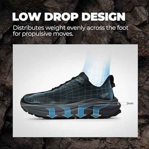 NORTIV 8 Men's Wide Toe Box Trail Running Shoes Cushion Walking Barefoot Tennis Workout Gym Cross Training Shoe Fashion Sneakers Whitney