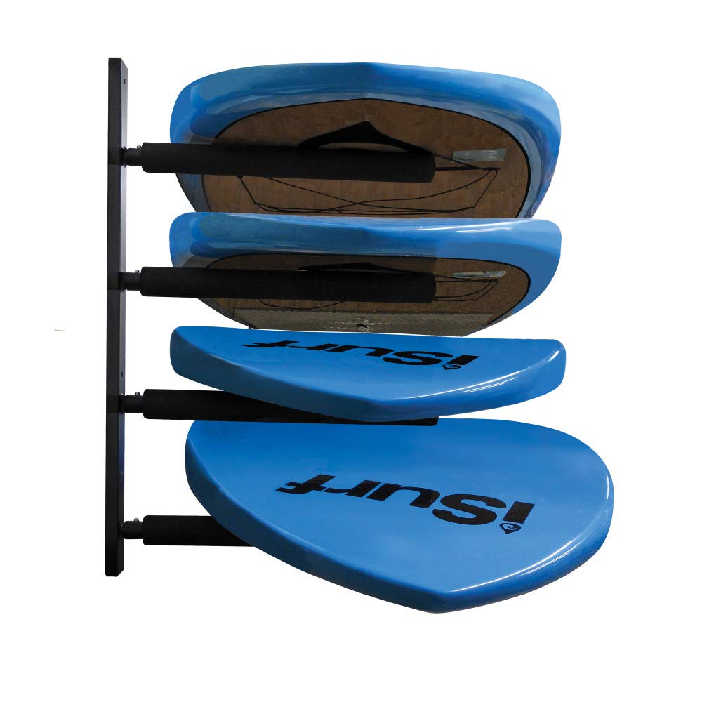 Extreme Max 3006.8471 Horizontal Surfboard/SUP Storage Rack - Quad