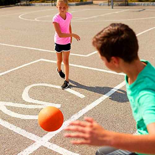 Franklin Sports Kids Playground Balls - Rubber Kickballs + Playground Balls For Kids - Great for Dodgeball, Kickball, 4 Square + Schoolyard Games - 8.5¡± Diameter