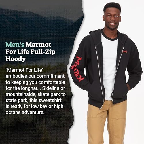 MARMOT mens for Life Full Zip Hoody