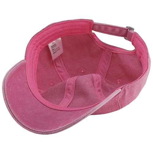 Washed Cotton Unstructured Baseball Cap for Men Women Retro Classic Gift Golf Dad Hats