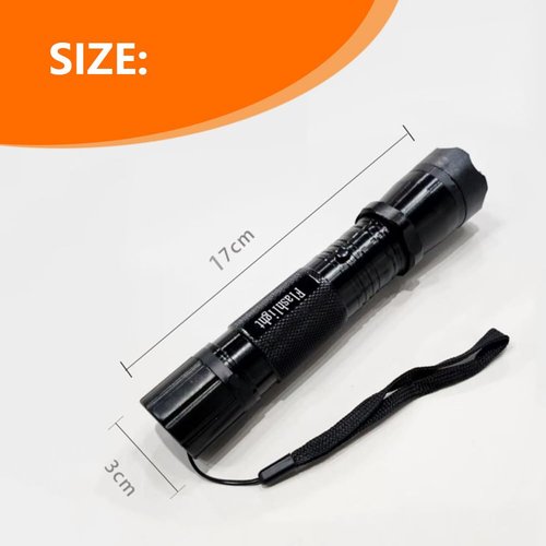 Gootatic Voltguard V95 Stun Torch – Light the Way, Gootatic Stun Flashlight, Rechargeable Tactical Flashlight, High Intensity, Long Lasting, Concealed Technology, for Night Walks, Outdoor Use (1PC)