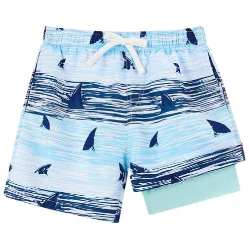 westwolf Boys Swim Trunks Compression Liner Bathing Suit Quick Dry Swimsuit 5-18T